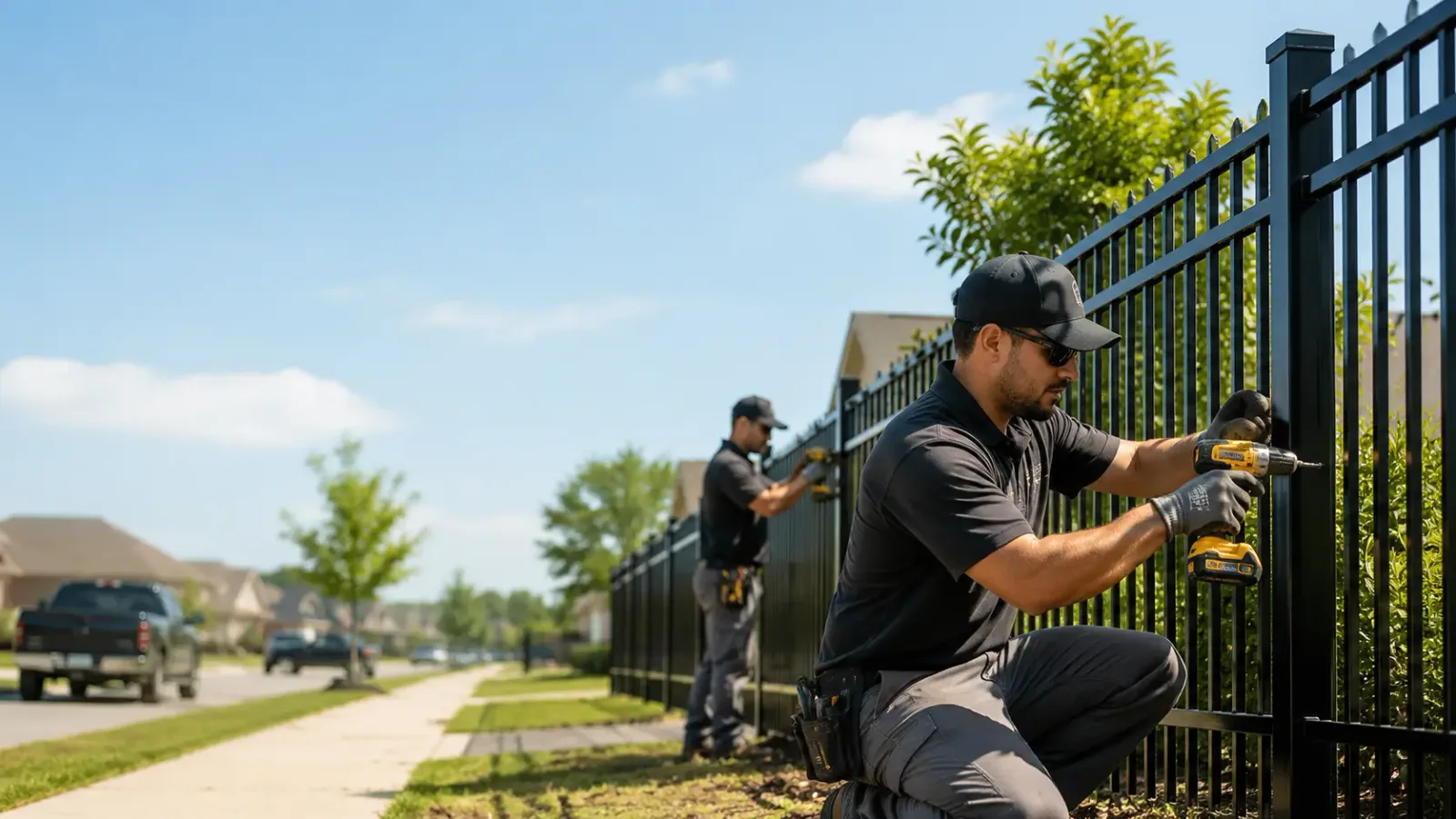 Metal Fence Installation in Rockaway Beach, MO